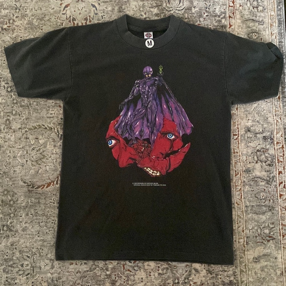 Berserk x Vintage washed graphic t-shirt